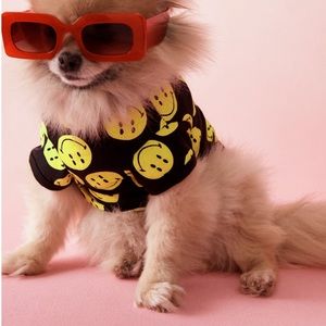 ZARA BNWT Pet Collection Smiley Shirt